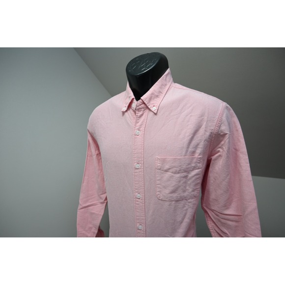 J.Crew Other - J.Crew Button Down Dress Shirt Mens Medium Pink Flex Oxford Long Sleeve EUC